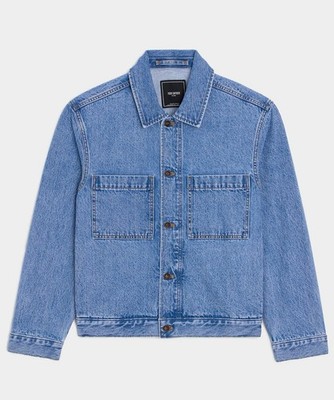 Todd Snyder Boxy Fit Denim Jacket - Vintage Blue Color - Medium | eBay