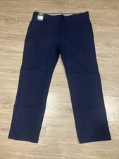 Orvis Tech Pants Blue, Water-Resistant, Stretch Zip-Pocket, Comfort, Mens 38x30