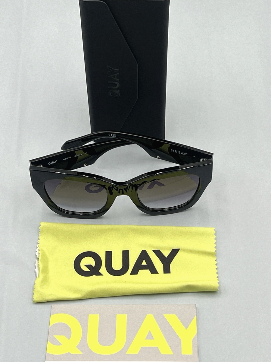 QUAY AUSTRALIA ? By The Way Sunglasses- Black, Smoke s-l400.jpg main image 2