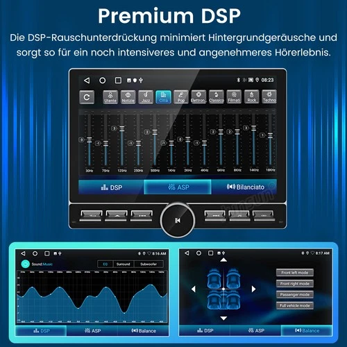Android 14 10.6'' Für Skoda Octavia 2 1Z3 1Z5 2004-2013 Autoradio GPS Navi WIFI - Bild 12 von 21
