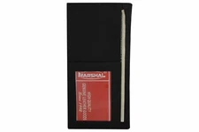 Genuine Leather Bifold Checkbook Cover Organizer Wallet W/ Outside ID Window NEW