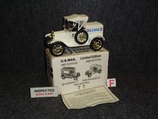 USPS US MAIL 1918 FORD RUNABOUT DELIVERY TRUCK Post Office DIECAST BANK Ertl F