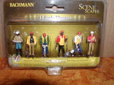 Bachmann Scene Scapes 33166 Civil Engineers Figure Pack MIB O 027 6 figures New 