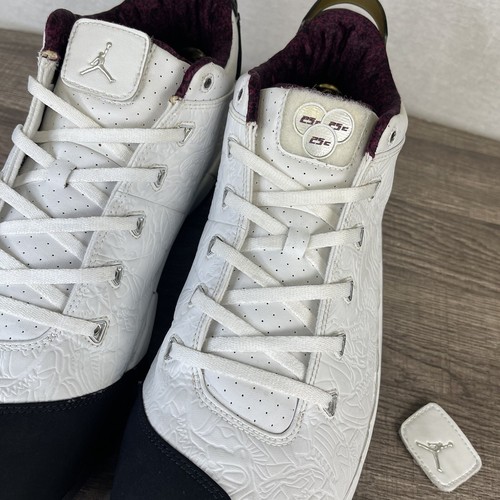 Zapatos Nike Air Jordan 2005 20 og 3/4 ""granate blanco"" raros (312348-101) talla 14 - Imagen 11 de 12