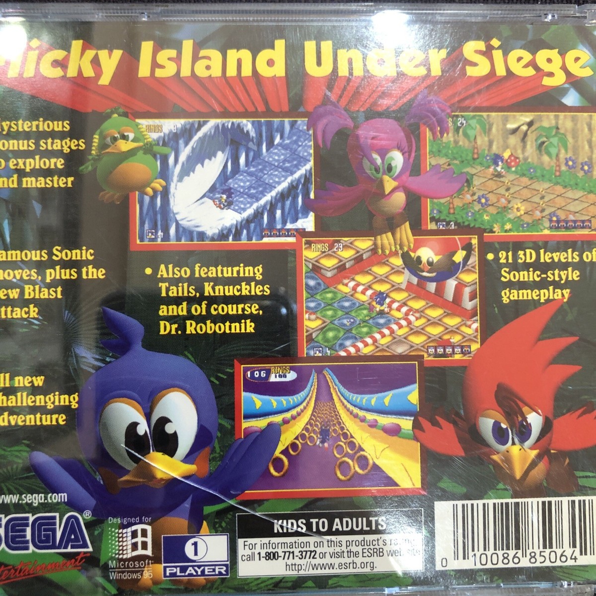 Sonic 3D Blast (2008) (PC, 2010) 10086850642| eBay Sonic 3D Blast (2008) (PC, 2010) 10086850642| eBay