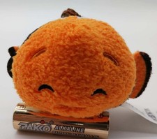 2017 Authentic Disney Store Tsum Tsum Finding Nemo Mini Nemo Happy 3.5" Plush