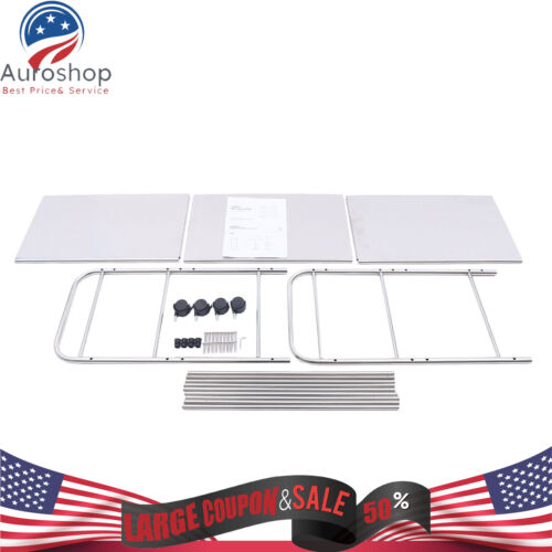 Carro de cocina con estante de 3 niveles de acero inoxidable con carro utilitario rodante de 4 ruedas - Imagen 10 de 12