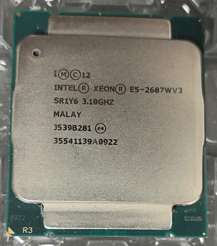 Intel Xeon E5-2687W V3 10-core 20-threads 25MB 3.10GHz LGA-2011-3 CPU processor