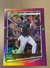 2020 Donruss Purple Holo Parallel #121 Eloy Jimenez Chicago White Sox