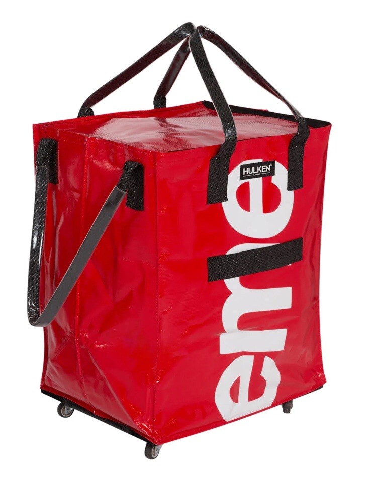 Supreme Hulken Rolling Tote Bag Red NWT SHIPS TODAY | eBay