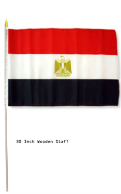 12x18 12x18 Saudi Arabia Stick Flag wood Staff 100D
