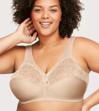Glamorise 48D MagicLift Original Support Bra NWOT 1000 Beige