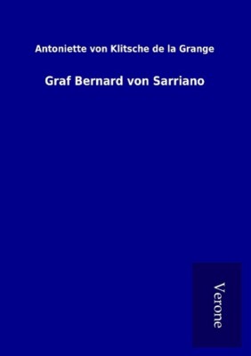 Graf Bernard von Sarriano | Buch | 9789925002283