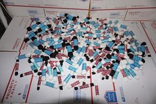 Lot of USA Made Flat Sport Laces White Black 40" 54" 18" Assortment Bundle