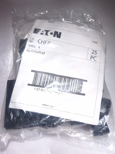 EATON CHFP BREAKER PANEL FILLER PLATE - BAG OF 25 PCS