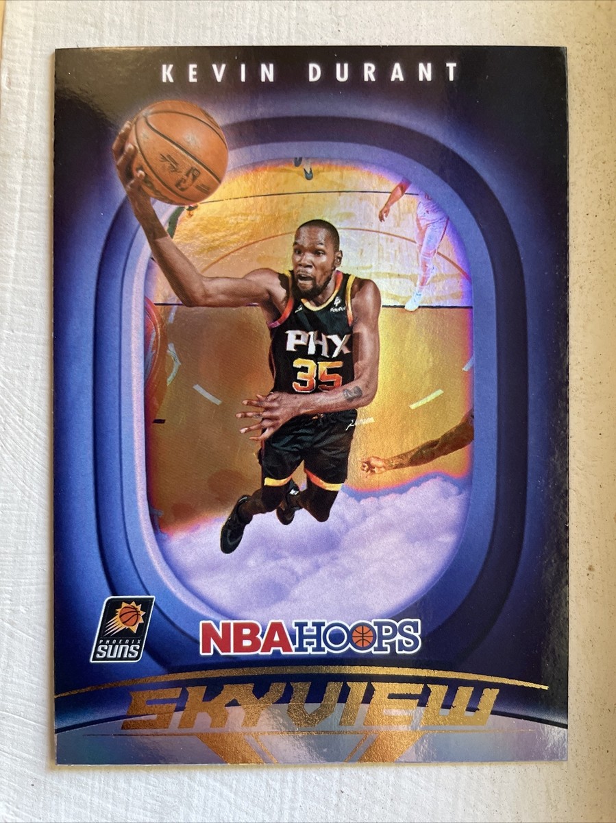 Kevin Durant 2023-24 NBA Hoops Gold Skyview Card #1