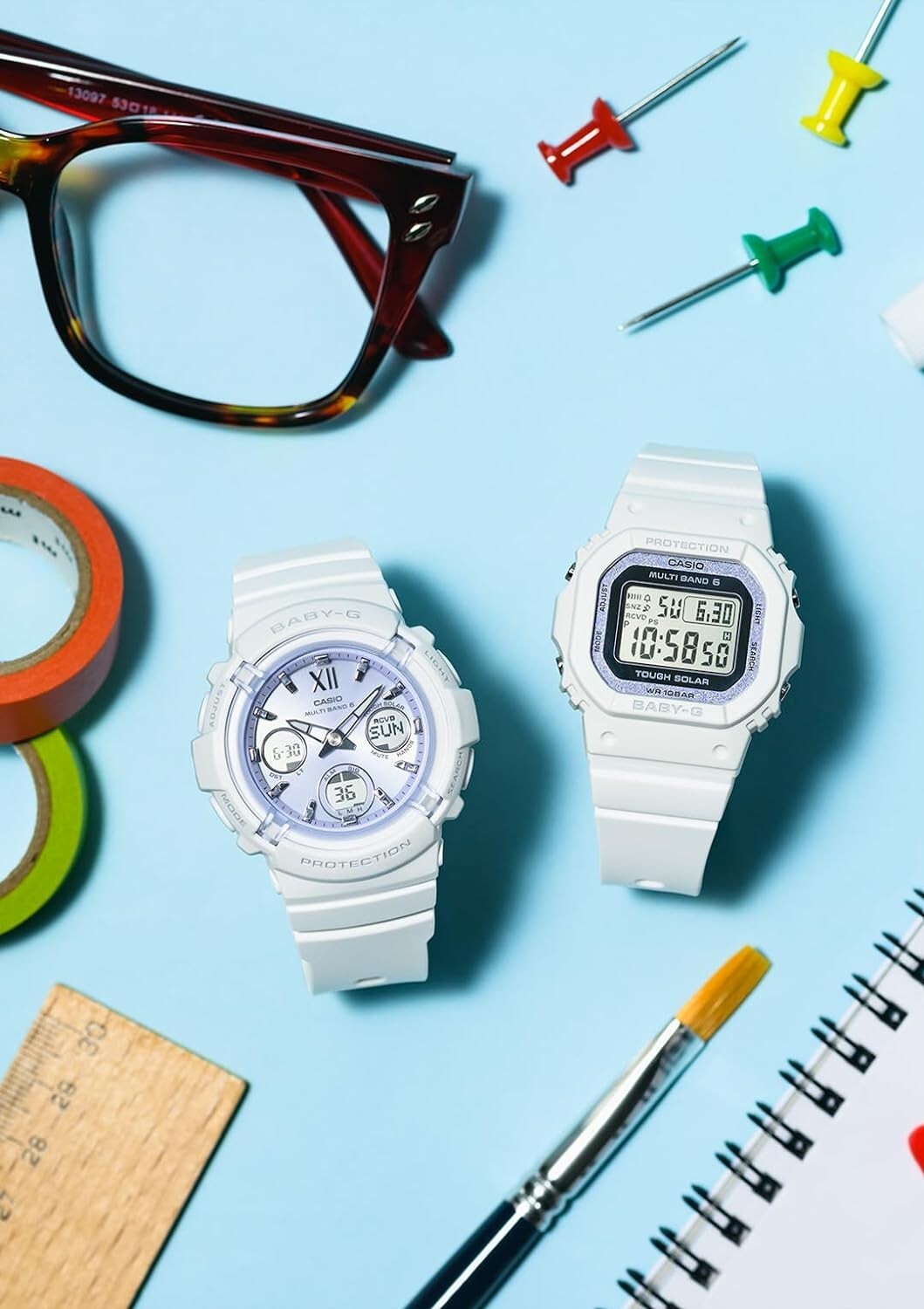 Casio Baby-G BGA-2800SP-7A1JR Spring Package Women's Solar Radio Watch