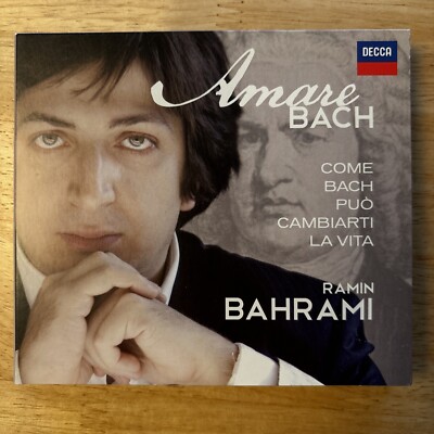 RAMIN BAHRAMI Amare Bach: Come Bach Può Cambiarti la Vita, 2 CD DECCA 2012