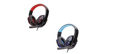 Stereo Wired Gaming Headsets Headphones with Mic Compatible With PS-4 PC Laptop
