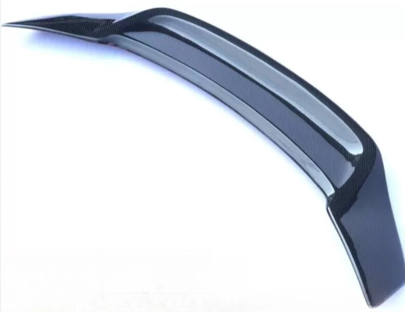 Alerón de techo ventana trasera plana de fibra de carbono para Honda City 2007-2013 sedán Foto 2 de 4