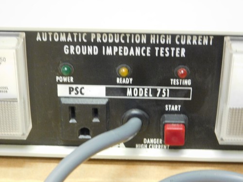 Slaughter High Current Ground Impedance Tester PSC-751 - Picture 2 of 7