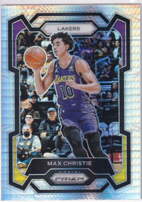 2023-24 Panini Prizm NBA Basketball No. 123 Max Christie Hyper Prizm