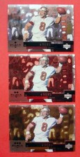 STEVE YOUNG 1998 Upper Deck Black Diamond Single Double Triple #73 Football Card