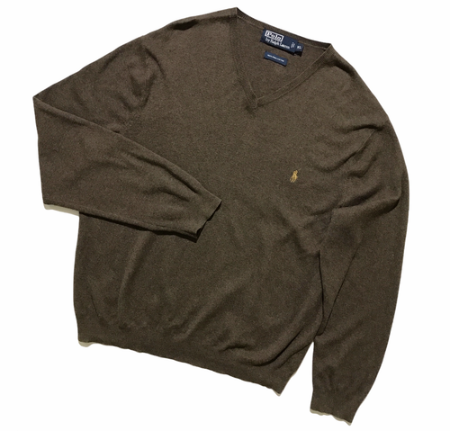 Polo Ralph Lauren V Neck Jumper Sweater 