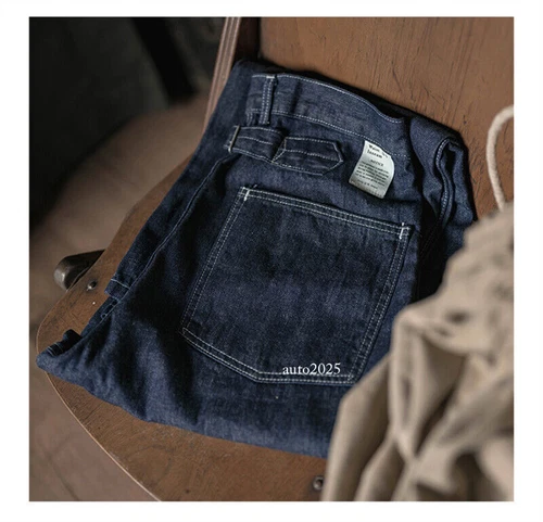 Bronson 1930s Dungarees Civilian Conservation Corps Work Pants 10oz Denim Jeans - Picture 9 of 36