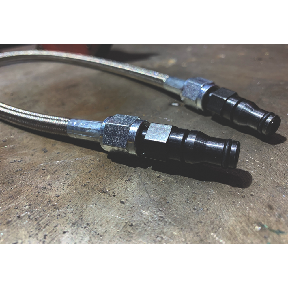 McLeod 139251 Hydraulic Clutch Line w/ Male Clip Fitting For 2005