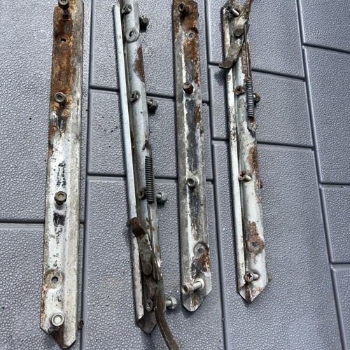 1968 1969 Jaguar S type front seat railsadjustable With Bolts Springs Etc. - Picture 4 of 6