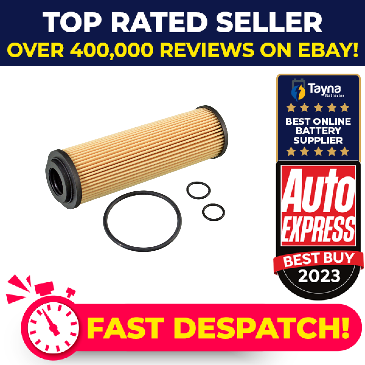 Oil Filter fits MERCEDES C180 1.8 2007 on M271.820 A2711800309 A2711800409 Febi