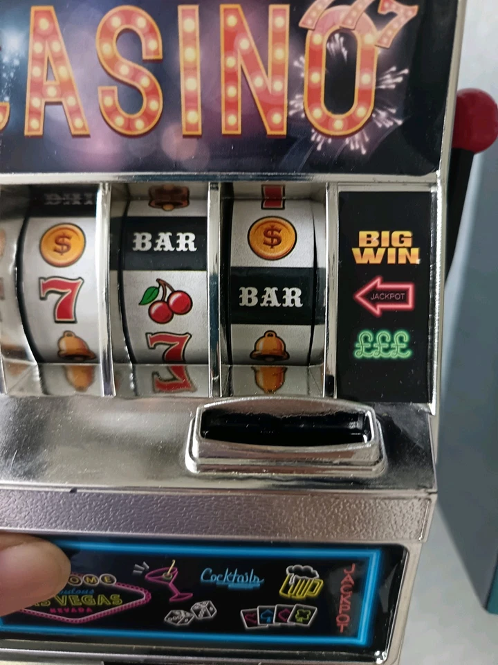 TIRE LIRE MACHINE DE CASINO JACKPOT Machine à sous - Photo 4/4