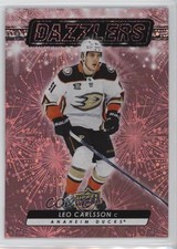 2023-24 Upper Deck Extended Series Dazzlers Pink Leo Carlsson #DZ-122 g5i