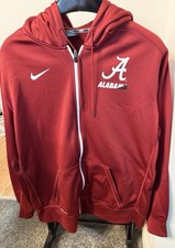 Alabama Crimson Tide Nike Therma-Fit Hoodie Mens XXL 2xl Full Zip Sweatshirt