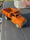 Vintage 1956 Tonka Pressed Steel Hiway Dump Toy Truck W/Mud Flaps