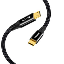 2 Pack 3Ft USB-C OTG to Micro USB Cable, Braided Charger Data Sync Cord Charging