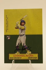 2025 Topps Archives Stand Up Luisangel Acuna RC #64SU-8 New York Mets