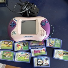 leapfrog Purple  leapster 2 With 10 Games Wor...