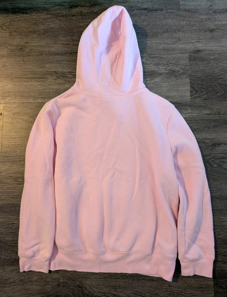 Women's Pink John Deere Hoodie WILL TRADE HUSBAND FOR TRACTOR Size Large - Image 4 of 4