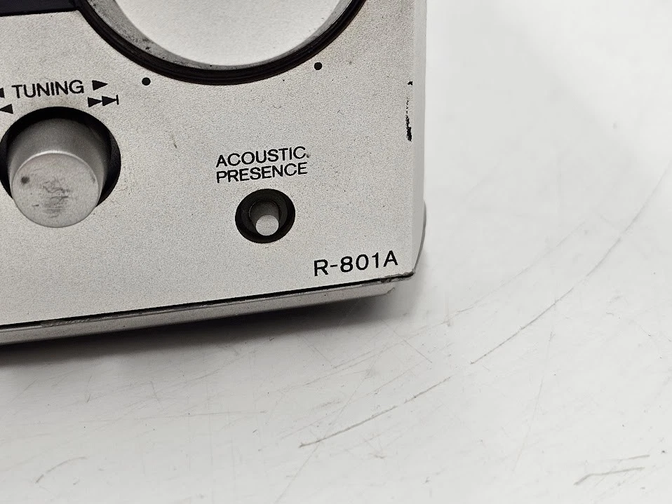 Onkyo R-801A Tuner Amplifier - Working, Cosmetic Wear, No Package - Image 3 of 4