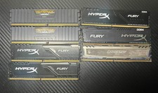 8GB DDR4 DIMM Desktop RAM Lot of 7 2400-3200MHz  56gb total 