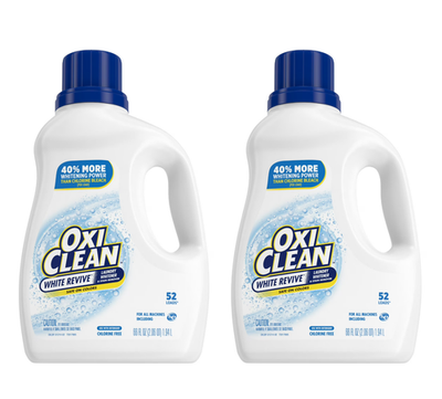 #ad OxiClean White Revive Laundry Whitener and Laundry Stain Remover Liquid66 fl oz $18.05
