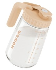 32oz Breast Milk Pitcher, 3X-Thick Heat  Cold Resistant Borosilicate Glass, ...