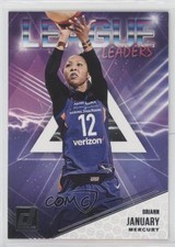 2019 Panini Donruss WNBA League Leaders Briann January #7 0h5f