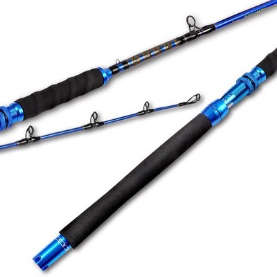Saltwater Graphite Jig Jigging Spinning Fishing Rod Deep Sea Jig Pole