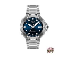 Tissot T-Race Powermatic 80 41mm Watch T1418071104100 Men's Blue Dial
