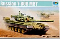 Modell Panzer Russisch T-80B MBT Trumpeter 05656 1/35 Modell Panzer Promo