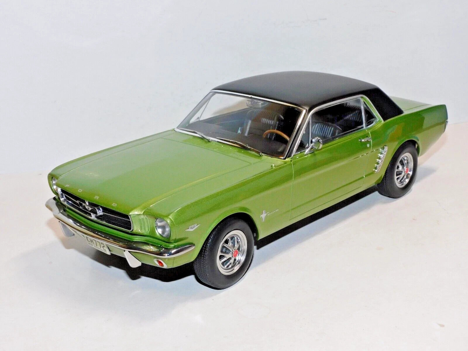 NOREV FORD MUSTANG COUPE 1965 METALLIC GREEN 1/18 SCALE 182803 LIMITED TO 200