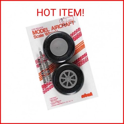 Robart Manufacturing U-300 Scale Wheels3 ROB114 Wheels Gear Retracts & Accys